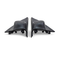 Honda Civic Si 02-05 Tweeter Audio Speaker Left/Right Set w/Cover 39120-MCA-S41, E032, OEM, 2002, 2003, 2004, 2005