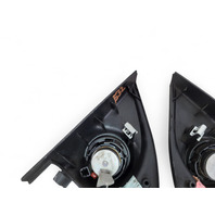 Honda Civic Si 02-05 Tweeter Audio Speaker Left/Right Set w/Cover 39120-MCA-S41, E032, OEM, 2002, 2003, 2004, 2005