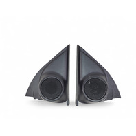 Honda Civic Si 02-05 Tweeter Audio Speaker Left/Right Set w/Cover 39120-MCA-S41, E032, OEM, 2002, 2003, 2004, 2005
