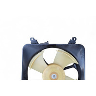 Honda Civic SI 02-05 Condenser Radiator Cooling Fan Set w/ Shroud, 38616-PRA-005, E032, OEM, 2002, 2003, 2004, 2005