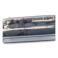 Honda Civic SI 02-05 Rear Bumper Face Cover Upper/Lower Black, 04715-S5T-A90ZZ, E032, OEM, 2022, 2003, 2004, 2005