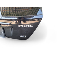 Honda Civic Si 02-05 Hatchback Trunk Deck Luggage Lid Gate Black, 68100-S5T-A92ZZ, E032, OEM, 2002, 2003, 2004, 2005
