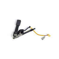 Honda Civic Si 02-05 Seat Belt Buckle Right/Passenger Black 04813-S5T-A02ZA, E032, OEM, 2002, 2003, 2004, 2005