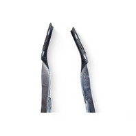 Honda CR-Z CRZ 11-16 Hood Hinges Left/Right Set Black, 60120-SZT-G00ZZ, E033, OEM, 2011, 2012, 2013, 2014, 2015, 2016