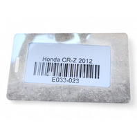 Honda CR-Z CRZ 11-16 Throttle Body Valve Module, 16400-RTW-003, E033, OEM, 2011, 2012, 2013, 2014, 2015, 2016