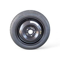 Honda CR-Z CRZ 11-15 Spare Tire Wheel Bridgestone T135/80D15, 42700-SNA-A51, E033, OEM, 2011, 2012, 2013, 2014, 2015