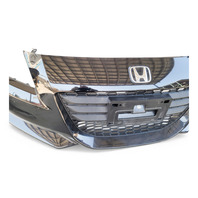 Honda CR-Z CRZ 11-12 Front Bumper Cover Assembly Black, 04711-SZT-A90ZZ, E033, OEM, 2011, 2012