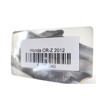 Honda CR-Z CRZ 11-12 Front Bumper Cover Assembly Black, 04711-SZT-A90ZZ, E033, OEM, 2011, 2012