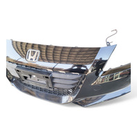 Honda CR-Z CRZ 11-12 Front Bumper Cover Assembly Black, 04711-SZT-A90ZZ, E033, OEM, 2011, 2012