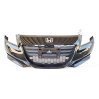 Honda CR-Z CRZ 11-12 Front Bumper Cover Assembly Black, 04711-SZT-A90ZZ, E033, OEM, 2011, 2012