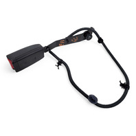 Honda CR-Z CRZ 11-16 Seat Seatbelt Buckle Front Left/Driver Black, 04816-SZT-A01ZA, E033, OEM, 2011, 2012, 2013, 2014, 2015, 2016