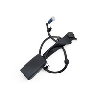 Honda CR-Z CRZ 11-16 Seat Seatbelt Buckle Front Left/Driver Black, 04816-SZT-A01ZA, E033, OEM, 2011, 2012, 2013, 2014, 2015, 2016