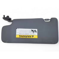 Honda CR-Z CRZ 12-16 Sun Shade Visor Left/Right Set Gray/Grey, 83230-SZT-A21ZB, 83280-SZT-A21ZB, E033, OEM, 2012, 2013, 2014, 2015, 2016