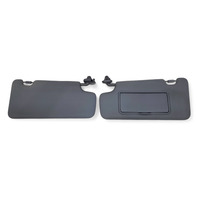 Honda CR-Z CRZ 12-16 Sun Shade Visor Left/Right Set Gray/Grey, 83230-SZT-A21ZB, 83280-SZT-A21ZB, E033, OEM, 2012, 2013, 2014, 2015, 2016