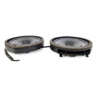 Honda CR-Z CRZ 11-16 Door Rear Radio Speaker Left/Right Set 39120-TF0-901, E033, OEM, 2011, 2012, 2013, 2014, 2015, 2016