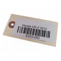 Honda CR-Z CRZ 11-16 Gas Pedal Accelerator Pedal Assembly, 17800-SZT-G03, E033, OEM, 2011, 2012, 2013, 2014, 2015, 2016