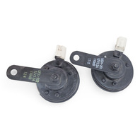 Honda CR-Z CRZ 11-16 High/Low Note Pitch Horn Signal Set, E033, OEM, 2011, 2012, 2013, 2014, 2015, 2016