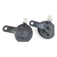 Honda CR-Z CRZ 11-16 High/Low Note Pitch Horn Signal Set, E033, OEM, 2011, 2012, 2013, 2014, 2015, 2016
