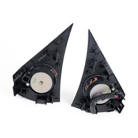 Honda CR-Z CRZ 11-16 Front Door Tweeter Speaker Right/Left Set 77130-SZT-G01ZA, E033, OEM, 2011, 2012, 2013, 2014, 2015, 2016