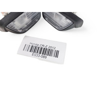 Honda CR-Z CRZ 11-16 Rear Interior Seat Tray Light Lamp Set (2), E033, OEM, 2011, 2012, 2013, 2014, 2015, 2016