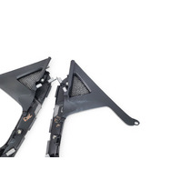 Honda CR-Z CRZ 11-16 Center Console Cover Trim Panel Left/Right Set, 77272-SZT-G01ZA, E033, OEM, 2011, 2012, 2013, 2014, 2015, 2016