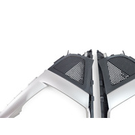 Honda CR-Z CRZ 11-16 Center Console Cover Trim Panel Left/Right Set, 77272-SZT-G01ZA, E033, OEM, 2011, 2012, 2013, 2014, 2015, 2016