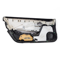 Honda CR-Z CRZ 12 Front Door Panel Lining Right/Passenger Black 83500-SZT-A02ZA, E033, OEM, 2012