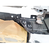 Honda CR-Z CRZ 12 Front Door Panel Lining Right/Passenger Black 83500-SZT-A02ZA, E033, OEM, 2012