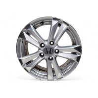 Honda CR-Z CRZ 11-12 Alloy Wheel 10 Spoke 16x6, #4, 42700-SZT-A91, E033, OEM, 2011, 2012