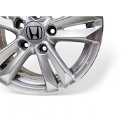Honda CR-Z CRZ 11-12 Alloy Wheel 10 Spoke 16x6, #3, 42700-SZT-A91, E033, OEM, 2011, 2012