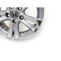Honda CR-Z CRZ 11-12 Alloy Wheel 10 Spoke 16x6, #1, 42700-SZT-A91, E033, OEM, 2011, 2012
