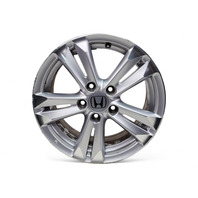 Honda CR-Z CRZ 11-12 Alloy Wheel 10 Spoke 16x6, #1, 42700-SZT-A91, E033, OEM, 2011, 2012