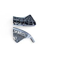 Honda CR-Z CRZ 11-15 Headlight Lamp Bumper Bracket Beam Right/Left Set, E033, OEM, 2011, 2012, 2013, 2014, 2015