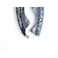 Honda CR-Z CRZ 11-15 Headlight Lamp Bumper Bracket Beam Right/Left Set, E033, OEM, 2011, 2012, 2013, 2014, 2015
