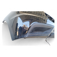 Honda CR-Z CRZ 11-12 Rear Bumper Cover Assembly Black, 04715-SZT-A90ZZ, E033, OEM, 2011, 2012