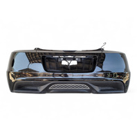 Honda CR-Z CRZ 11-12 Rear Bumper Cover Assembly Black, 04715-SZT-A90ZZ, E033, OEM, 2011, 2012