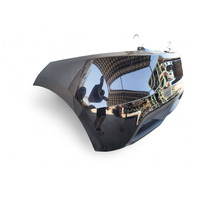 Honda CR-Z CRZ 11-12 Rear Bumper Cover Assembly Black, 04715-SZT-A90ZZ, E033, OEM, 2011, 2012
