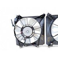 Honda CR-Z CRZ 11-16 A/C Radiator Cooling Fan Set w/ Shroud, E033, OEM, 2011, 2012, 2013, 2014, 2015, 2016