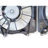 Honda CR-Z CRZ 11-16 A/C Radiator Cooling Fan Set w/ Shroud, E033, OEM, 2011, 2012, 2013, 2014, 2015, 2016