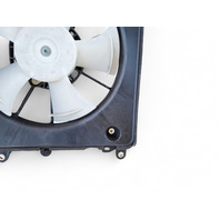 Honda CR-Z CRZ 11-16 A/C Radiator Cooling Fan Set w/ Shroud, E033, OEM, 2011, 2012, 2013, 2014, 2015, 2016