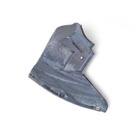 Honda CR-Z CRZ 11-15 Rear Left/Driver Side Fender Liner 74591-SZT-A02, E033, OEM, 2011, 2012, 2013, 2014, 2015