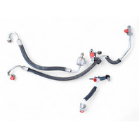 Lexus IS300 01-05 A/C Discharge, Suction Hose Pipe Line Set(3) 88712-53050,  88707-53040, E034, OEM, 2001, 2002, 2003, 2004, 2005