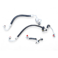 Lexus IS300 01-05 A/C Discharge, Suction Hose Pipe Line Set(3) 88712-53050,  88707-53040, E034, OEM, 2001, 2002, 2003, 2004, 2005