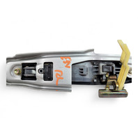 Lexus IS300 01-05 Outside Exterior Door Handle Rear Left/Driver Silver, 69240-53030-B0, E034, OEM, 2001, 2002, 2003, 2004, 2005