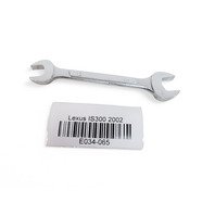Lexus IS300 01-05 Spare Tire Tool Set Kit Jack Assembly Wrench 6 Piece 09111-02020, E034, OEM, 2001, 2002, 2003, 2004, 2005