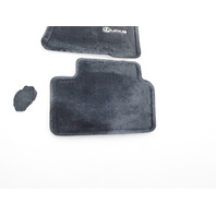 Lexus IS300 01-05 Carpet Floor Mats 4 Piece Set Black PT208-53020, E034, OEM, 2001, 2002, 2003, 2004, 2005