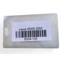 Lexus IS300 01-05 Fender Front Right/Passenger Gray Metallic, 53801-53030, E034, OEM, 2001, 2002, 2003, 2004, 2005