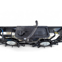 Lexus IS300 01-05 Cooling Radiator Fans with Shrouds, 16711-46350, E034, OEM, 2001, 2002, 2003, 2004, 2005