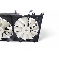 Lexus IS300 01-05 Cooling Radiator Fans with Shrouds, 16711-46350, E034, OEM, 2001, 2002, 2003, 2004, 2005