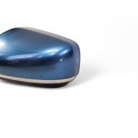 Honda CR-Z CRZ 11-12 Side View Mirror Left/Driver Blue Pearl 76250-SZT-306ZA, E035, OEM, 2011, 2012